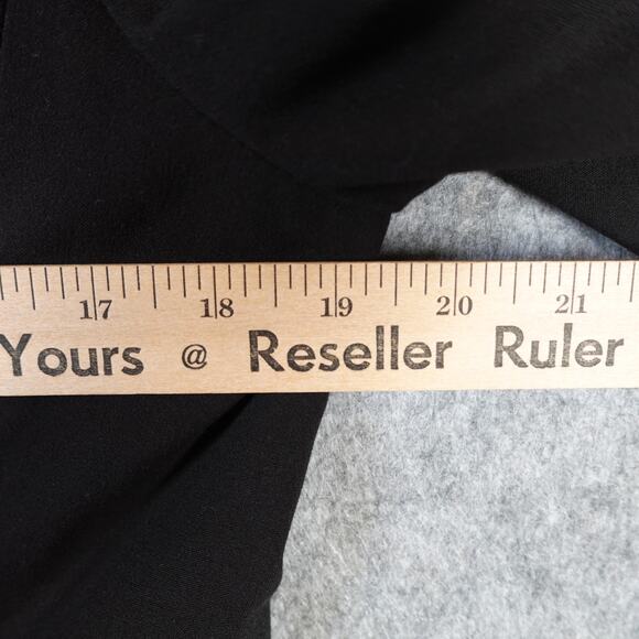 Norma Kamali Blazer Womens Medium Boyfriend Jacket One Button Minimalist Classic - Picture 8 of 10